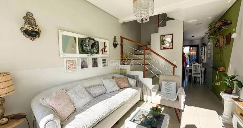 Sobrado geminado no aventureiro com 2 quartos para venda, 61 m²