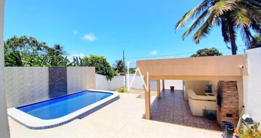 Casa com 4 Quartos e Área de Lazer Completa, 126m², Próximo à Praia - Jacumã, PB
