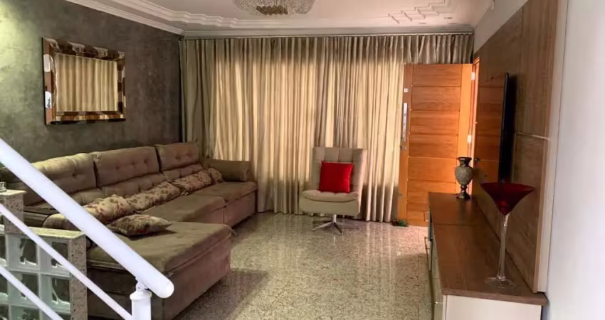 Sobrado para venda em santo andré, jardim oriental, 3 dormitórios, 4 banheiros, 6 vagas