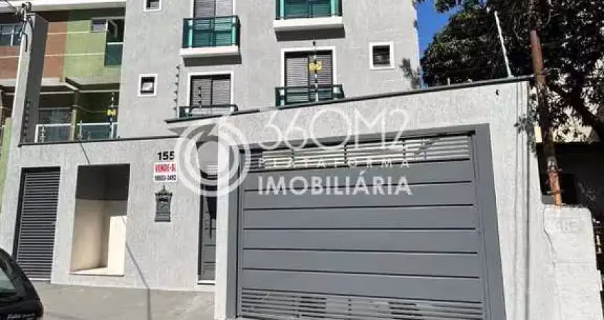 Apartamento sem condomínio para venda em santo andré, vila valparaíso, 2 dormitórios, 1 banheiro, 1 vaga