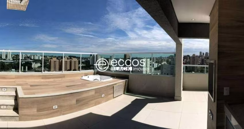Cobertura para aluguel, 3 quartos, 1 suíte, 3 vagas, Patrimônio - Uberlândia/MG