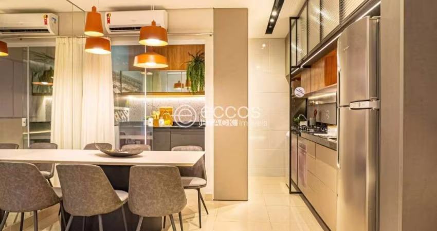 Apartamento à venda, 2 quartos, 1 suíte, 1 vaga, Novo Mundo - Uberlândia/MG