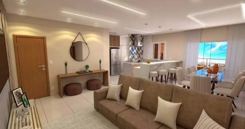 Apartamento à venda, 3 quartos, 1 suíte, 2 vagas, saraiva - uberlândia/mg