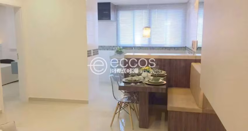 Apartamento à venda, 2 quartos, 1 suíte, 1 vaga, pampulha - uberlândia/mg