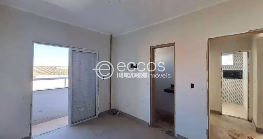 Apartamento à venda, 2 quartos, 1 suíte, 1 vaga, novo mundo - uberlândia/mg