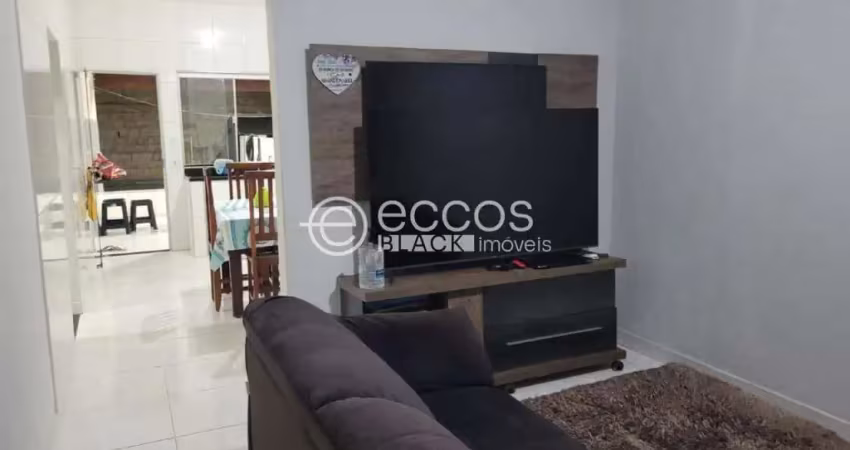 Casa à venda, 2 quartos, 1 suíte, 2 vagas, Jardim das Palmeiras - Uberlândia/MG