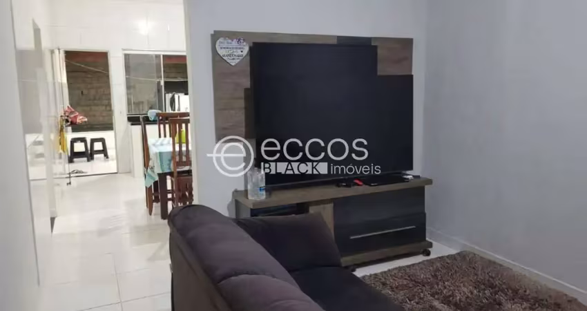 Casa à venda, 2 quartos, 1 suíte, 2 vagas, jardim das palmeiras - uberlândia/mg