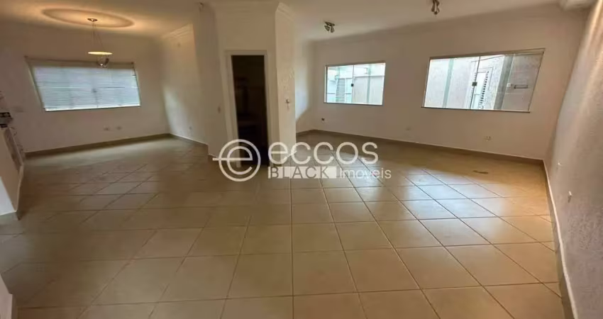 Casa para aluguel, 3 quartos, 1 suíte, 3 vagas, santa mônica - uberlândia/mg