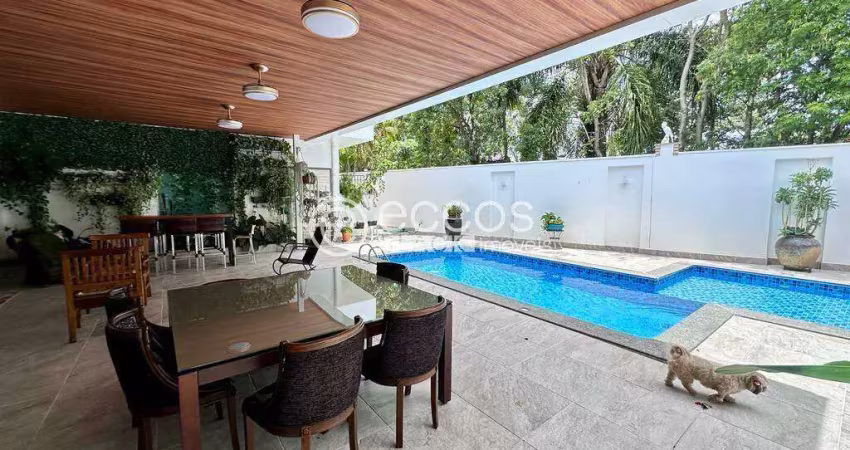 Casa em condomínio à venda, 4 quartos, 4 suítes, 8 vagas, Jardim Karaíba - Uberlândia/MG