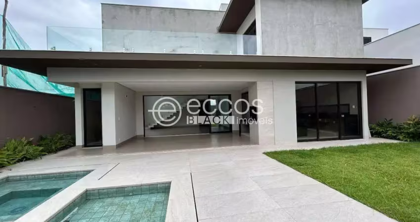 Casa em condomínio à venda, 4 quartos, 4 suítes, 3 vagas, nova uberlândia - uberlândia/mg