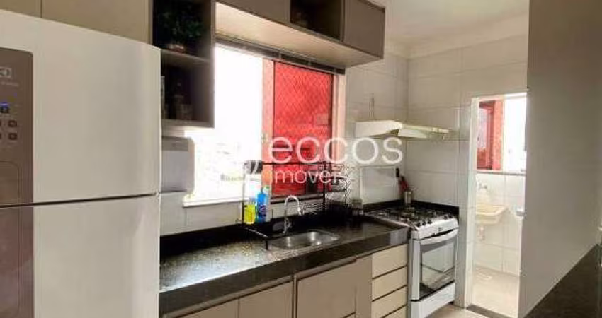 Apartamento à venda, 2 quartos, 1 suíte, 2 vagas, Novo Mundo - Uberlândia/MG