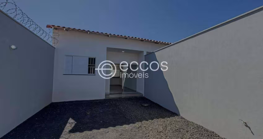 Casa à venda, 2 quartos, 1 suíte, 2 vagas, Morumbi - Uberlândia/MG