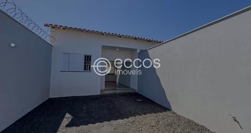 Casa à venda, 2 quartos, 1 suíte, 2 vagas, Morumbi - Uberlândia/MG