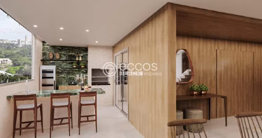 Cobertura à venda, 4 quartos, 4 suítes, 7 vagas, Cidade Jardim - Uberlândia/MG