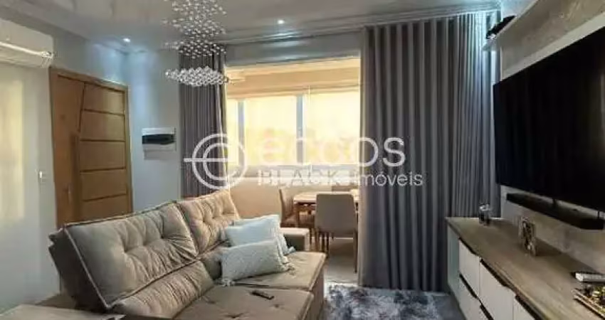 Apartamento à venda, 3 quartos, 1 suíte, 2 vagas, santa mônica - uberlândia/mg