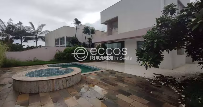 Casa em condomínio para aluguel, 3 quartos, 3 suítes, 4 vagas, morada da colina - uberlândia/mg