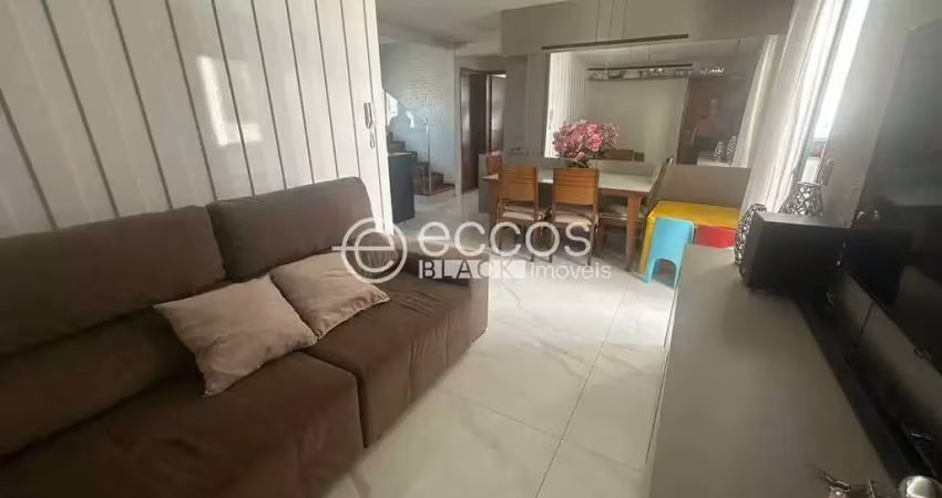Cobertura à venda, 3 quartos, 2 suítes, 2 vagas, santa mônica - uberlândia/mg