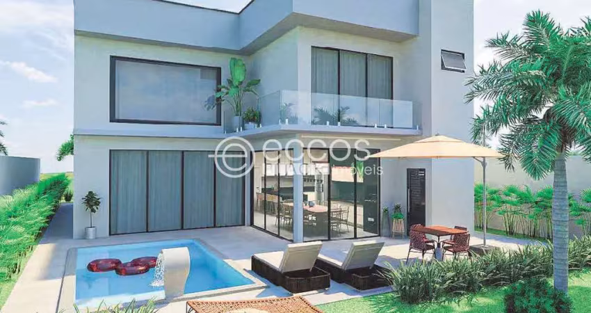 Casa em condomínio à venda, 4 quartos, 4 suítes, granja marileusa - uberlândia/mg