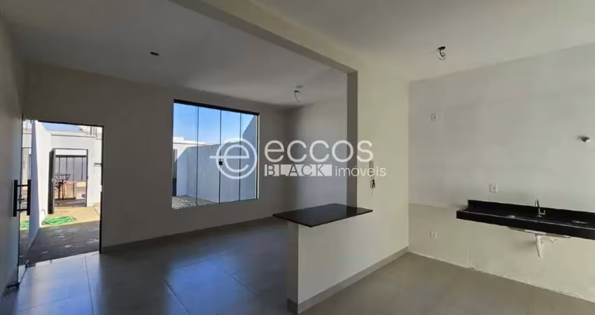 Casa à venda, 2 quartos, 1 suíte, 2 vagas, Laranjeiras - Uberlândia/MG