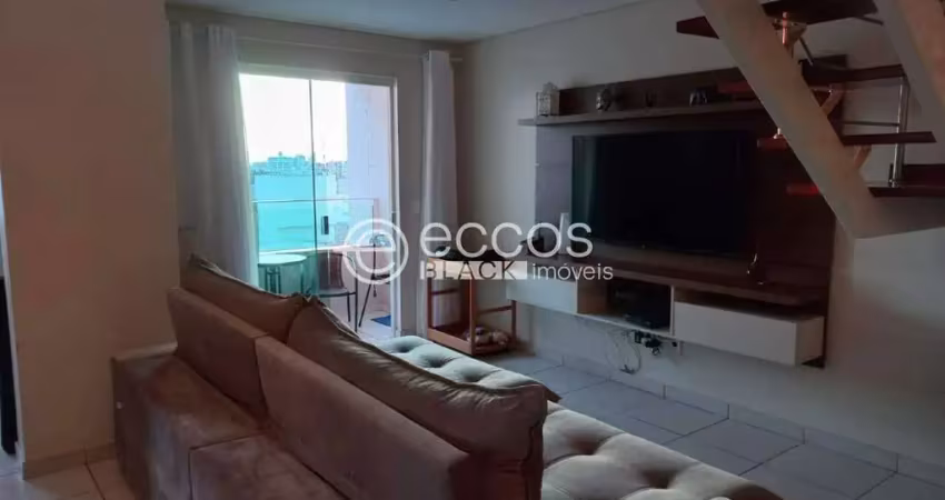 Apartamento à venda, 3 quartos, 1 suíte, 2 vagas, santa mônica - uberlândia/mg