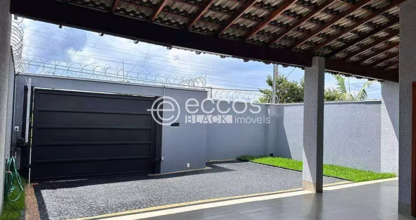 Casa à venda, 3 quartos, 1 suíte, 2 vagas, Cidade Jardim - Uberlândia/MG