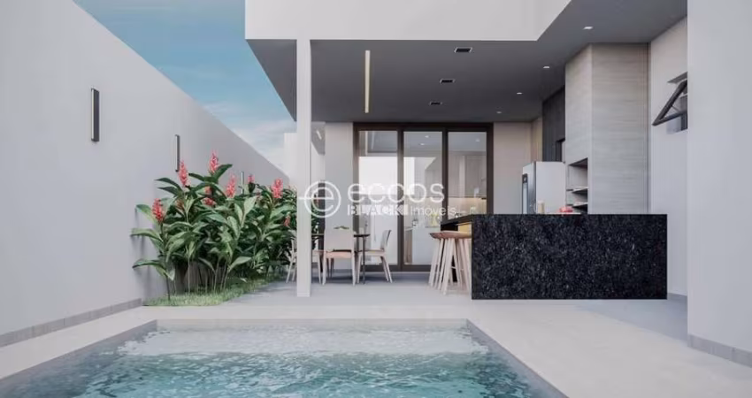 Casa em condomínio à venda, 4 quartos, 3 suítes, 4 vagas, Laranjeiras - Uberlândia/MG