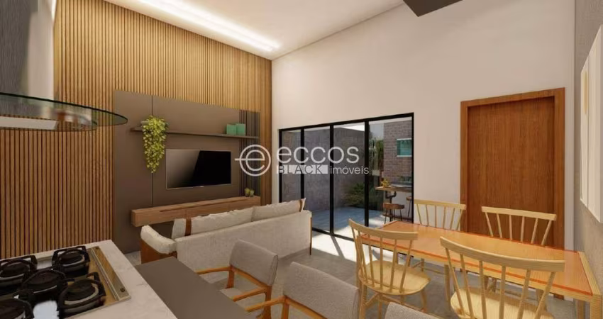 Casa à venda, 2 quartos, 1 suíte, 2 vagas, Shopping Park - Uberlândia/MG