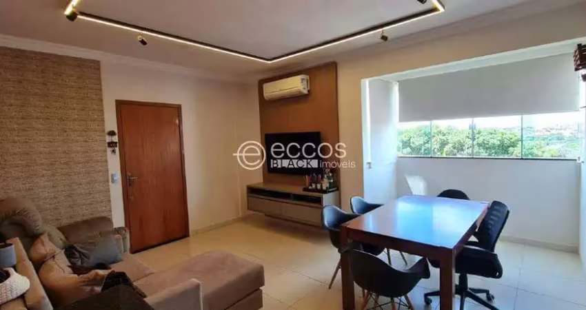 Apartamento à venda, 2 quartos, 1 suíte, 1 vaga, santa mônica - uberlândia/mg