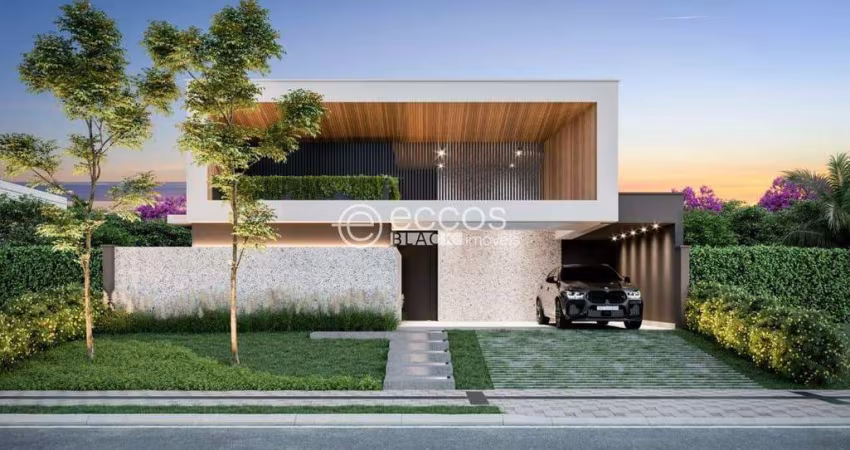 Casa em condomínio à venda, 4 quartos, 4 suítes, 4 vagas, Jardim Sul - Uberlândia/MG