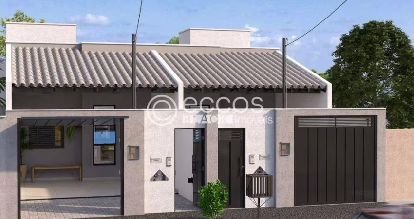 Casa à venda, 2 quartos, 1 suíte, 2 vagas, Jardim Ipanema - Uberlândia/MG