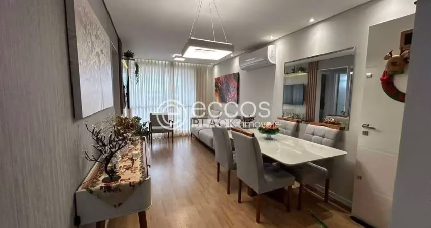 Apartamento à venda, 2 quartos, 1 suíte, 2 vagas, Santa Mônica - Uberlândia/MG