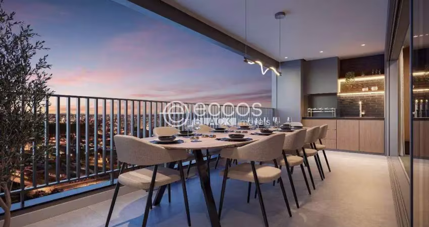 Apartamento à venda, 3 quartos, 3 suítes, 2 vagas, jardim karaíba - uberlândia/mg