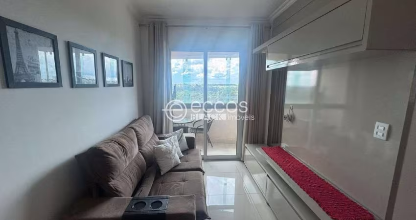 Apartamento para aluguel, 2 quartos, 1 suíte, 2 vagas, Santa Mônica - Uberlândia/MG