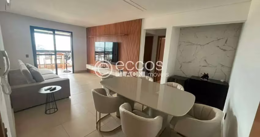 Apartamento à venda, 2 quartos, 1 suíte, 2 vagas, tabajaras - uberlândia/mg