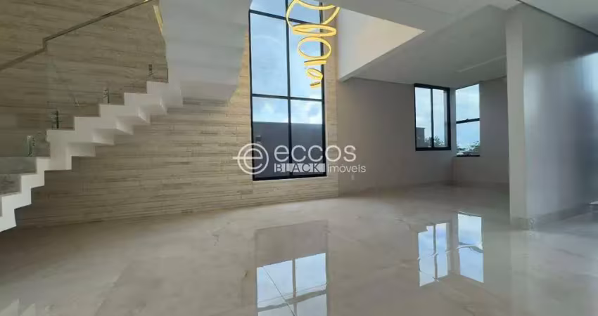 Casa em condomínio à venda, 4 quartos, 4 suítes, Laranjeiras - Uberlândia/MG