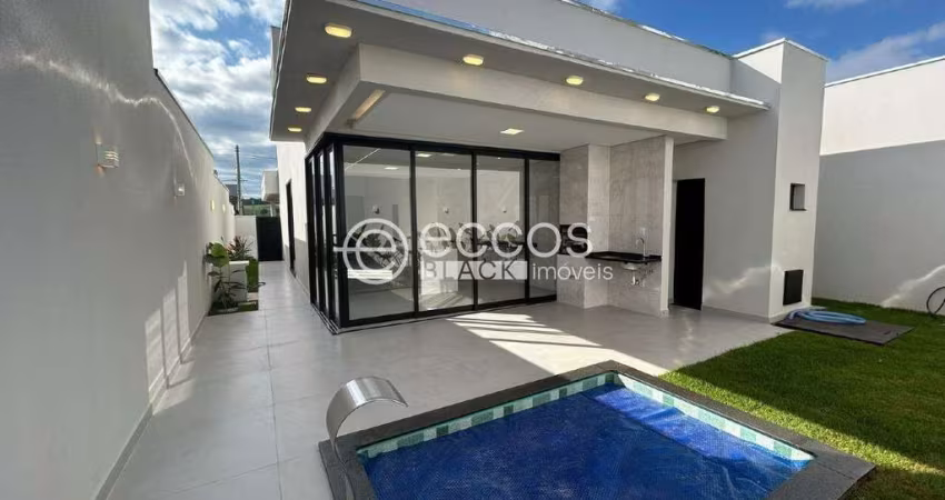 Casa em condomínio à venda, 3 quartos, 3 suítes, 3 vagas, Granja Marileusa - Uberlândia/MG