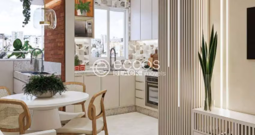 Apartamento à venda, 1 quarto, 1 vaga, santa mônica - uberlândia/mg
