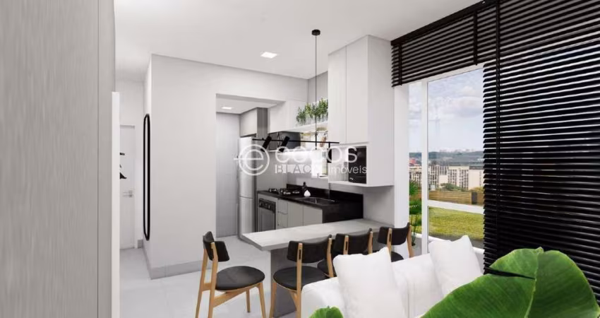 Apartamento à venda, 2 quartos, 1 suíte, 1 vaga, Jaraguá - Uberlândia/MG