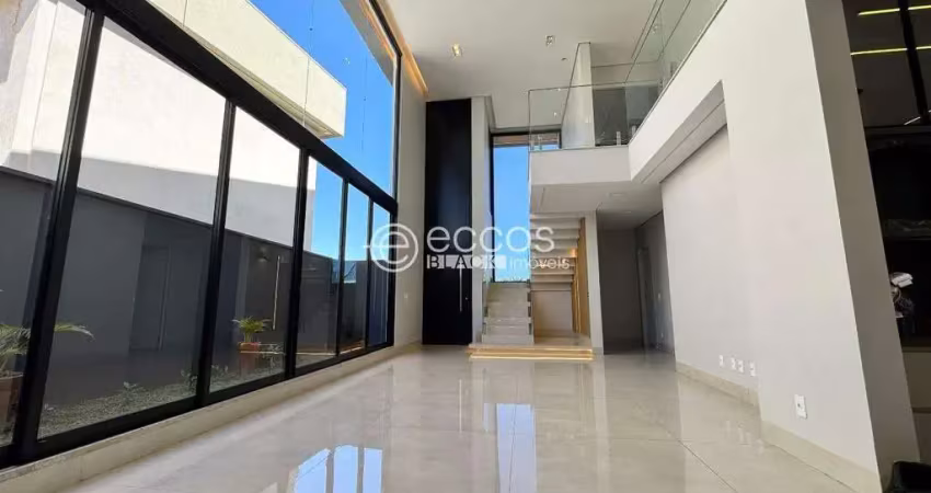 Casa em condomínio para aluguel, 4 quartos, 4 suítes, 4 vagas, jardim sul - uberlândia/mg