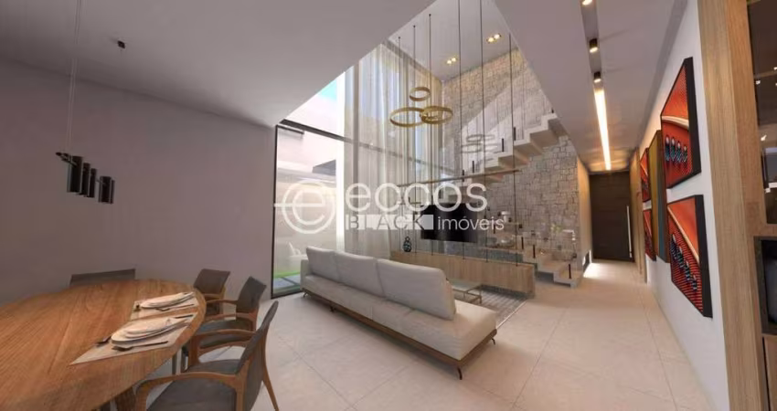 Casa em condomínio para aluguel, 4 quartos, 4 suítes, 2 vagas, Gávea - Uberlândia/MG
