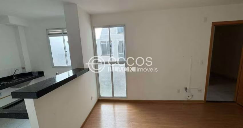 Apartamento para aluguel, 2 quartos, 1 vaga, Recreio dos Bandeirantes - UBERABA/MG