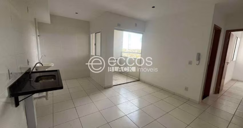 Apartamento para aluguel, 2 quartos, 1 suíte, 1 vaga, Loteamento Luizote de Freitas IV - Uberlândia/MG