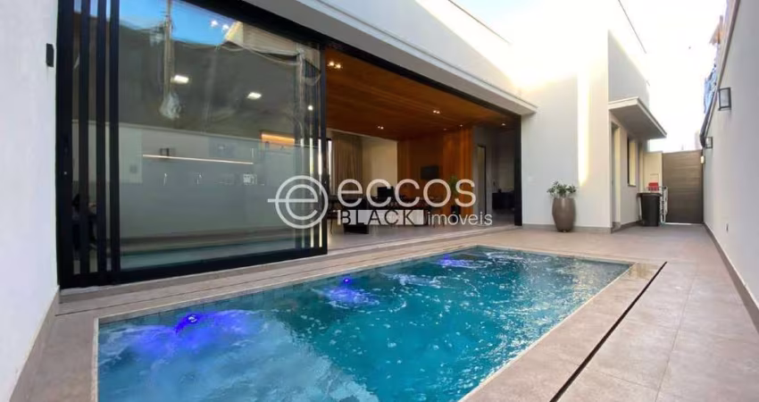 Casa em condomínio à venda, 3 quartos, 3 suítes, 4 vagas, Nova Uberlândia - Uberlândia/MG