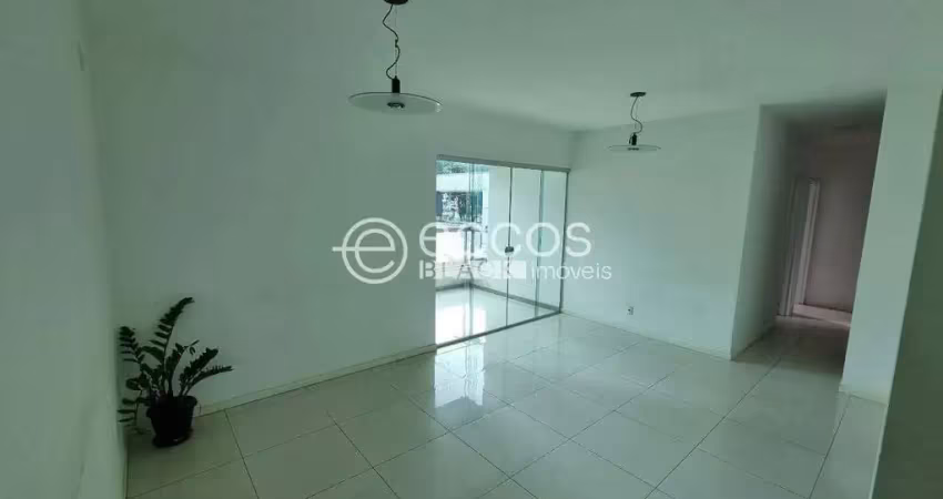 Apartamento para aluguel, 3 quartos, 1 suíte, 2 vagas, santa mônica - uberlândia/mg