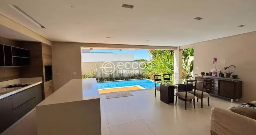 Casa em condomínio para aluguel, 3 quartos, 3 suítes, 1 vaga, nova uberlândia - uberlândia/mg