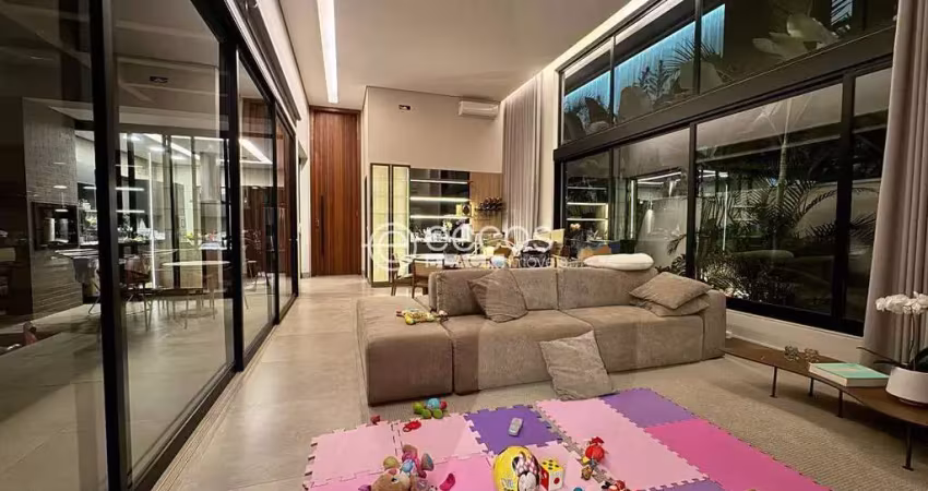 Casa em condomínio para aluguel, 3 quartos, 3 suítes, 2 vagas, gávea - uberlândia/mg