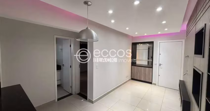 Apartamento para aluguel, 2 quartos, 1 suíte, 1 vaga, santa mônica - uberlândia/mg