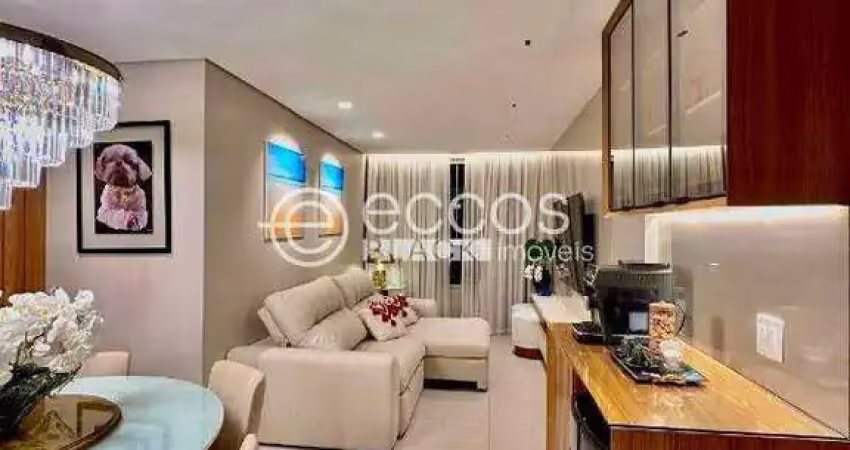Apartamento à venda, 3 quartos, 1 suíte, 2 vagas, copacabana - uberlândia/mg