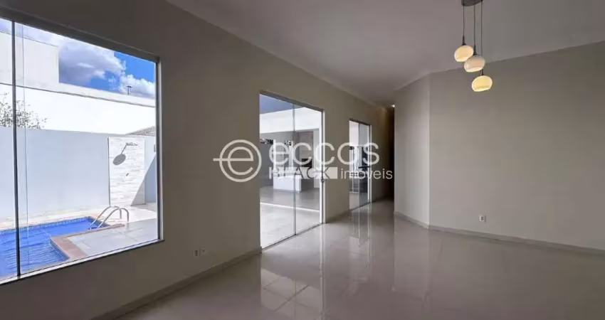 Casa em condomínio para aluguel, 3 quartos, 3 suítes, 2 vagas, nova uberlândia - uberlândia/mg