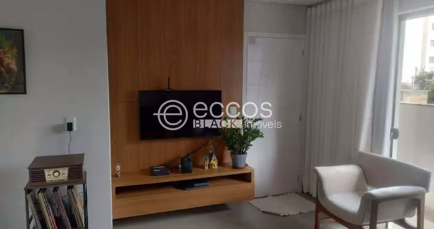 Apartamento à venda, 2 quartos, 1 suíte, 1 vaga, santa mônica - uberlândia/mg